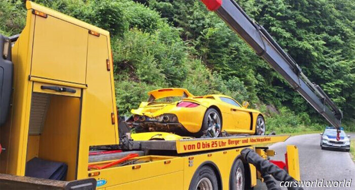 Porsche's V10 Legend Required a Tree-Clearing Intervention | Carscoops